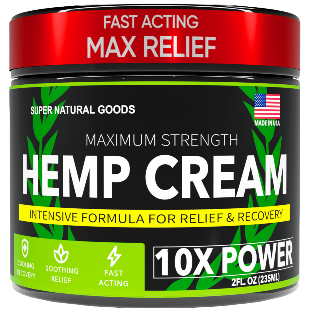 Maximum Strength Hemp Cream